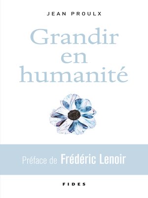 cover image of Grandir en humanité